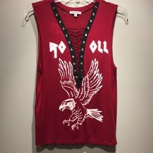 rock n roll muscle tee
